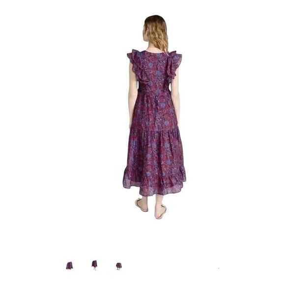 Roller Rabbit Lorien Ondine Dress Cotton Silk Blend - Picture 2 of 6